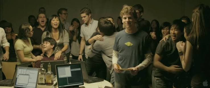 Scene from The Social Network